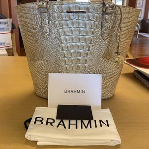 Beige Brahmin Purse